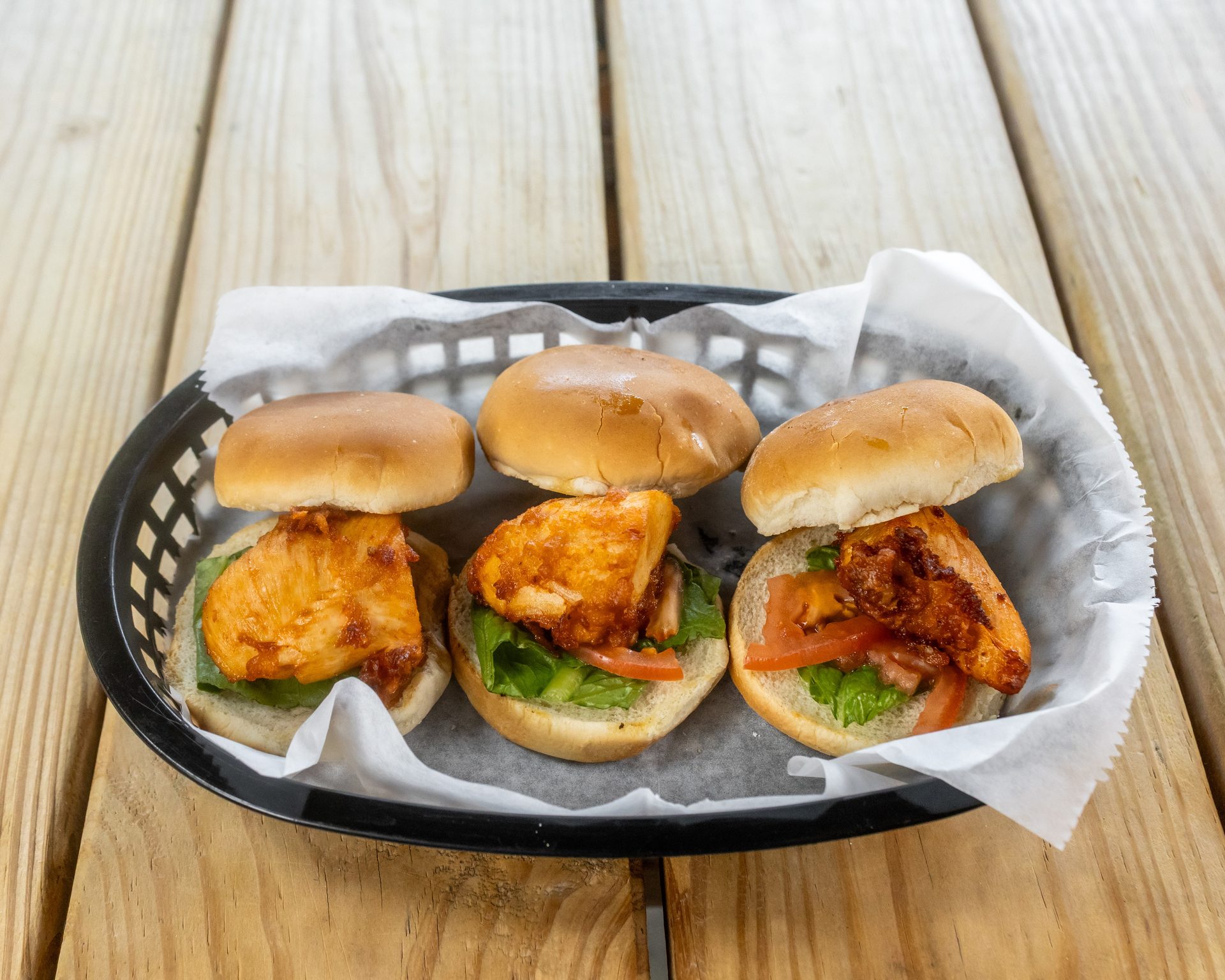 Wings, burgers, and cold beer