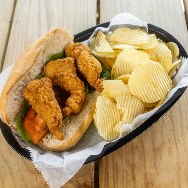Catfish Po-Boy.