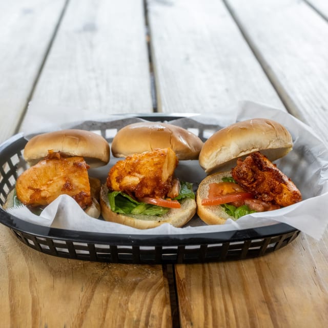 Buffalo Chicken Sliders.