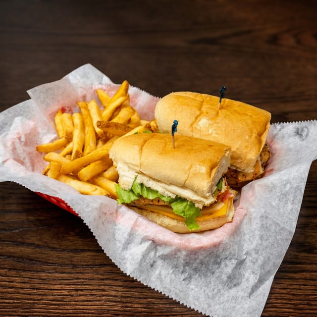 Chicken Club Sandwich.
