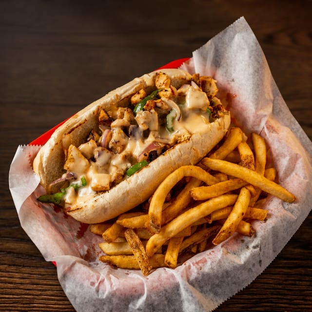 Philly Chicken Sandwich.