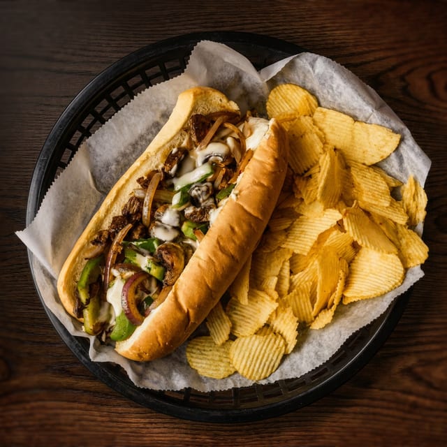 Philly Steak Sandwich.