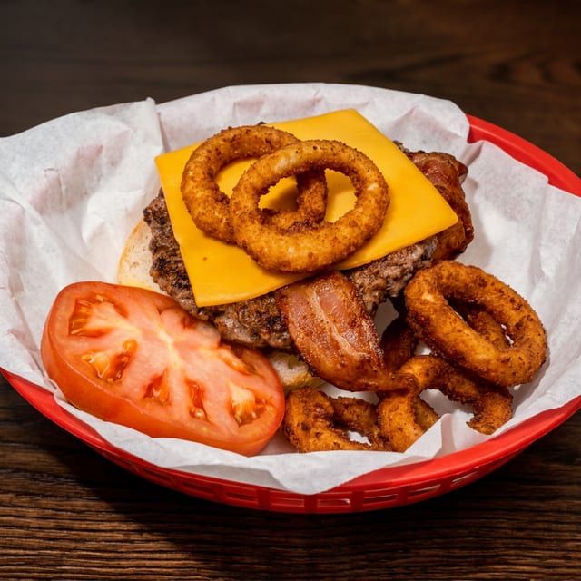 Longhorn Burger.